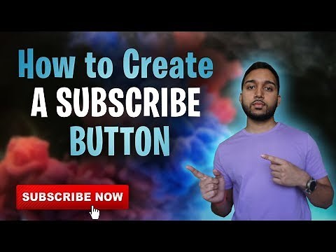 How to create a transparent animated Subscribe/Action Button for videos! (FREE DOWNLOAD)