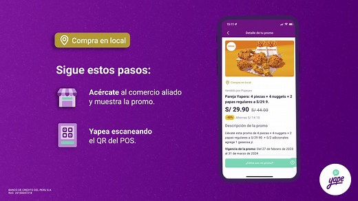 ¡Conoce cómo usar las Yape Promos! 💜 Obtén descuentos exclusivos pagando con Yape | Yape