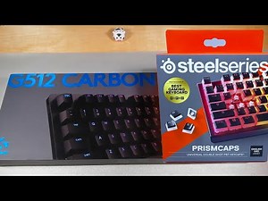 Installing Steelseries Prismcaps on Logitech G512