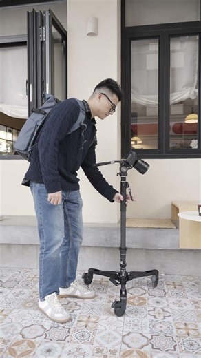 An excellent camera gear#yconion #videography #dolly #monopod
