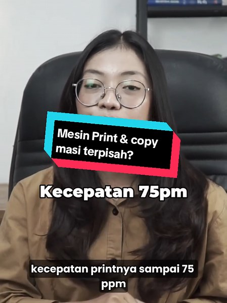Masih Pakai Printer & Scanner Terpisah? Waktunya Beralih ke yang Lebih Praktis! Bayangin kalau kerjaan jadi lebih cepat tanpa ribet pindah-pindah mesin! Sekarang udah ada printer multifungsi yang bisa scan, copy, dan print dalam satu mesin! ✅ Kecepatan cetak 75 lembar per menit – gak pake nunggu lama ✅ Biaya cetak cuma 10 perak – makin hemat biaya ✅ Listrik hanya 65 watt – irit tagihan bulanan Usaha makin lancar, kerjaan lebih efisien! Gak perlu repot lagi, langsung upgrade sekarang! DM atau WA 