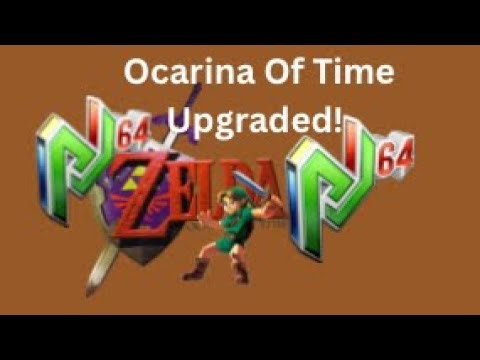Zelda: Ocarina Of Time TEXTURE UPGRADE! #project64 #zelda