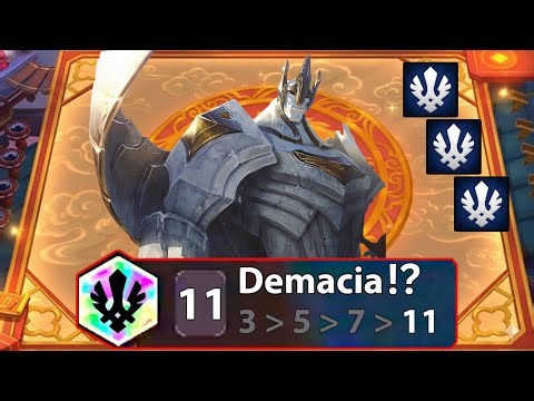 11 DEMACIA " GALIO ON 4-2 " !?!? | TFT Set 16