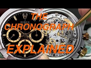 Chronograph Watch Assembled and Explained Easy