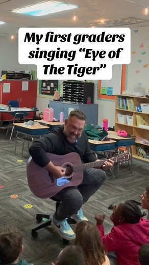 Your like, comment, and, most of all, SHARE OF THIS POST MEANS THE MOST! SHARE FOR THE KIDS! Just a first grade teacher working with my 25 kiddos. Learning songs is our reward. I use it to teach all sorts of concepts and motivate them. It’s also great to help with life lessons. If you’d like to support my class, here’s my Amazon Wishlist: https://www.amazon.com/hz/wishlist/ls/1M021C8L6N8C7?ref_=wl_share #eyeofthetiger #survivor #rocky #rockyIV #fyp #fypシ゚viral #fypage #fypp #teacherlife #firstgr