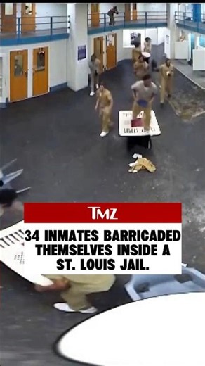 34 Inmates Take Over Jail in SHOCKING Security Breach 😳 #Breaking #Crime #News