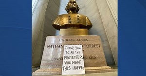Commission votes to move Nathan Bedford Forrest bust from Capitol