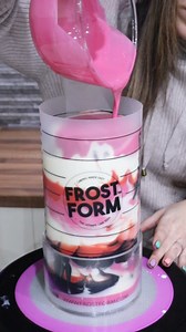 173K views · 128 reactions | Made using our 5" kit with Extra tall liner and butter Ganache  Order worldwide  Free Delivery available, Link in bio  Video by @loveisbakeable  | Frost Form | Facebook