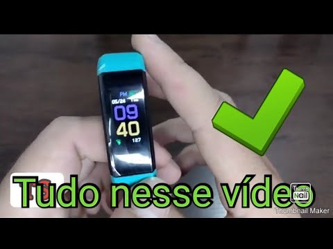 Fitness tracker Id115 plus, qual aplicativo baixar, configurar e como carregar