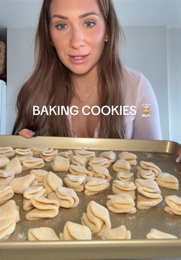 make these at your own risk: cottage cheese cookies 👩🏼‍🍳🧁🧈☕️(recipe inspired by @natashaskitchen) #baking #cookies #slaviccookies #slavictok #slavicgirl