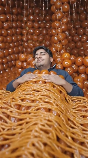 Maine poori raat Gulab Jamun ke bed par guzaari! 😱🍭