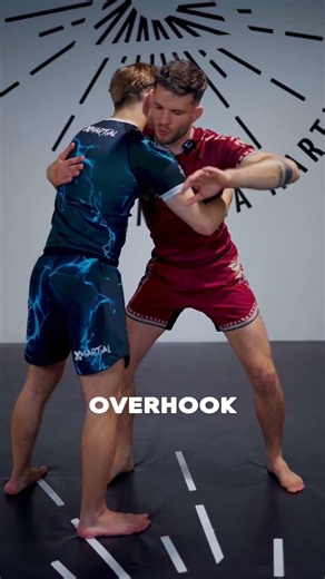 Over under takedown overhook side #bjj #jiujitsu #grappling