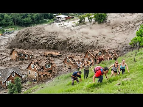 Moments Filmed Seconds Before Disasters