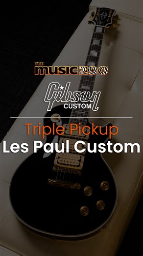 Let’s 𝐓𝐑𝐈𝐏𝐋𝐄 𝐓𝐇𝐄 𝐅𝐔𝐍 with this one, shall we?!⁣ ⁣ Just in from the Gibson Custom Shop, another amazing Music Zoo spec’d 3 pickup Les Paul Custom locked and loaded with Double Classic Whites and a few choice tweaks to help it really stand out!⁣ ⁣ Watch now as Rick D. shows off this 𝐁𝐋𝐀𝐂𝐊 𝐃𝐈𝐀𝐌𝐎𝐍𝐃 in the rough and HIT US UP to get it in your hands today: 516-626-9292 or SHOP ONLINE at www.themusiczoo.com! | The Music Zoo