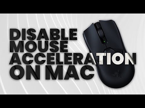 How to Disable Mouse Acceleration on Mac! 🖱️
