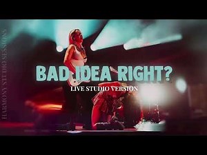 Olivia Rodrigo - bad idea right? [Remastered] (Live Studio Version from the Guts World Tour:Spilled)