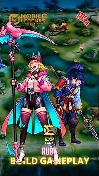 Ruby TOP 1 Global EXP Lane | This Invulnerable Build Won't Die! #mobilelegends #gameplay