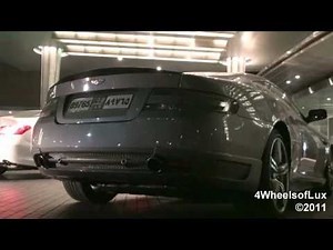 Aston Martin DB9 Quicksilver Exhaust LOUD Start, Rev & Accelerations