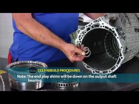 01 Transmission Disassembly Mercedes 722 9 Rebuild Procedures