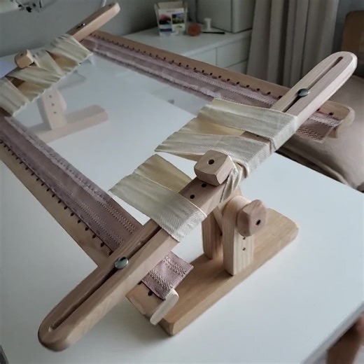 Tambour Embroidery Frame With Stand, Wooden Cross Stitch Hoop on Holder 24" - 19.5" ( 60cm - 50cm ) Kit Embroidery Tools Supplies - Etsy