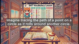 5000 Must Know SAT Vocabulary - Epicycloid: The Curve Created by Rolling Circles