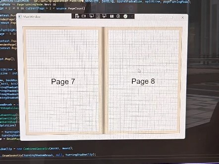 哇，是仿真书籍翻页效果！