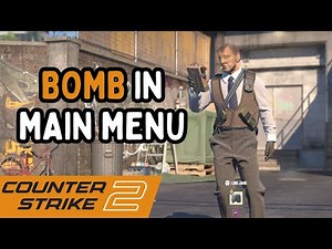 How to Equip Bomb in the Main Menu in CS2 (Agent with C4) #cs2
