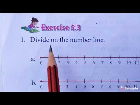 ICSE MATHEMATICS | DIVISION ON THE NUMBER LINE | CLASS 2
