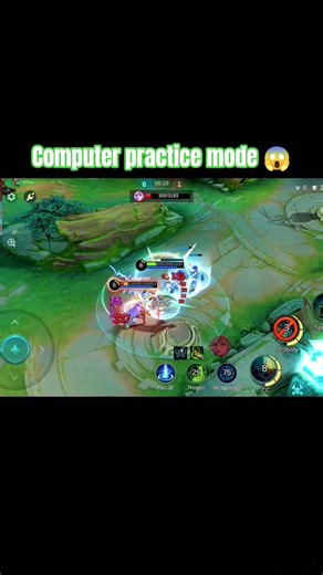 Zilong vs Miya | Computer Practice Mode | MLBB 1v1 Test #mlbb #mlbbcreatorcamp #mlbbheroes #shorts