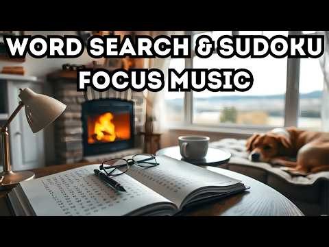 Relaxing Puzzle Focus Music for Word Search, Sudoku, and Brain Games – Over 2 Hours, No Lyrics