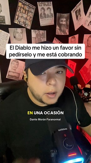 188K views · 10K reactions | El Diablo me hizo un favor sin pedírselo y me está cobrando #dantemoran #paranormal #story #mexicanosenusa #latinosenusa | Dante Morán Paranormal | Facebook