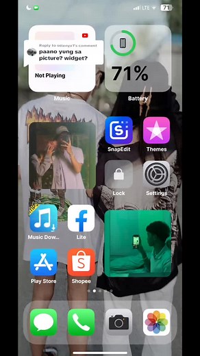 Photo Widget Tutorial para sa Redmi Note 8 at iPhone