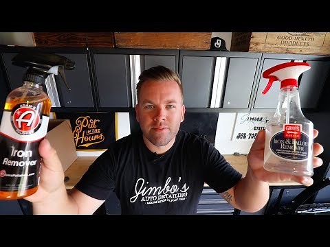 CHEAP VS EXPENSIVE: ADAM'S IRON REMOVER VS GRIOTS GARAGE IRON AND FALLOUT REMOVER