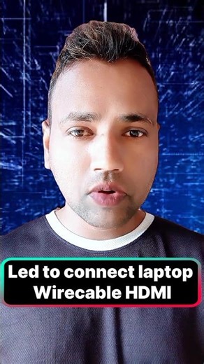 How to Share Your Laptop to LED TV! #shortsfeed #shorts