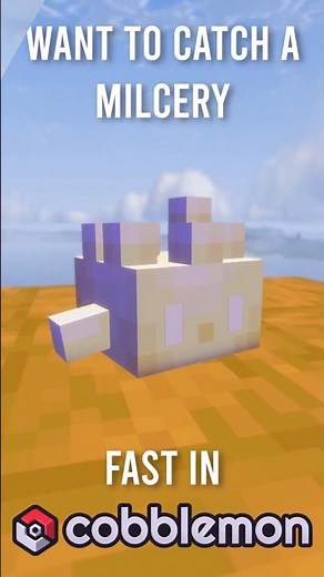 How to Find Milcery FAST in Cobblemon! #cobblemon #minecraft #pokemon
