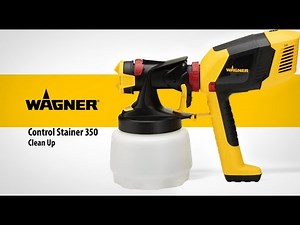 Wagner Control Stainer 350 Cleanup