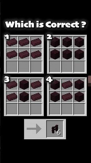 Minecraft How to craft NETHER Brick Fence