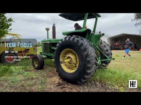 Lot # 137 John Deere 5020 Diesel Tractor