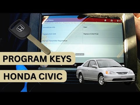 2005 Honda Civic - LAUNCH X431 V PRO Keys Programming