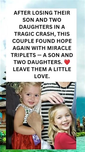 From Heartbreak to Hope: Couple Blessed With Miracle Triplets After Tragic Loss ❤️