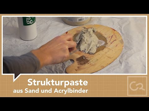 Tutorial: Strukturpaste herstellen (Creating structure paste)