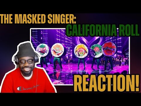Are You Serious?* The Masked Singer - California Roll - All Performances and Reveal (Reaction)