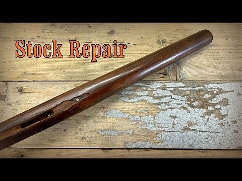 Repairing a Broken Gun Stock Beginning to End