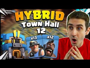 Breaking Down Hybrid at Town Hall 12! Guide to Attacks!