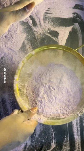 JG Crumbles | Sifting purple gym chalk | ASMR (The full video is on YouTube 📺) _______________________________ Repost Rules: NO EDITS ALLOWED ON ANY... | Instagram