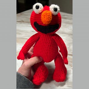 Little Elmo Crochet Pattern, Amigurumi Character Doll, Sesame Street - Etsy Canada