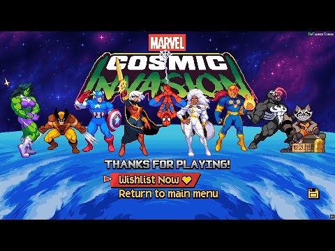 Marvel Cosmic Invasion Steam Next Fest Demo Gameplay