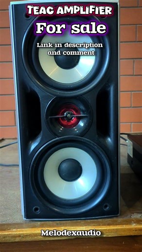 Teac integrated stereo amplifier | #audiosystem #audioamplifier #music #hometheateramplifier