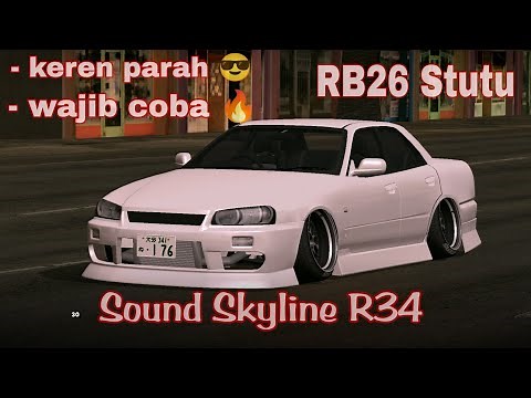 Mod Sound Nissan GTR34 [ RB26 STUTU ] + CAR 😎🔥/ GTA SA ANDROID