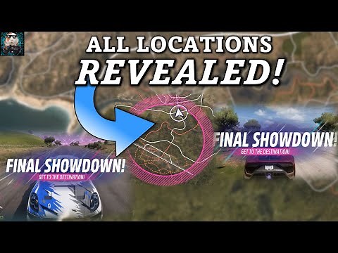 REVEALED: All Final Showdown Locations! - Forza Horizon 5 Eliminator